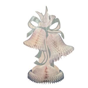 Unopened Vintage 1981 Wedding Art Tissue Bell Centerpiece Dove Party